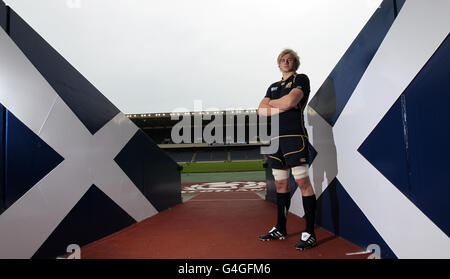 Rugby Union - New Scotland Kit Video Shoot - Murrayfield. Richie Grey, Scozia Foto Stock