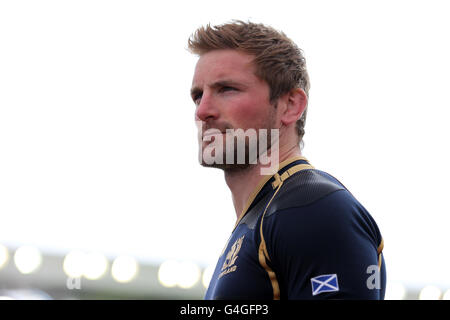 Rugby Union - New Scotland Kit Video Shoot - Murrayfield. John Barclay, Scozia Foto Stock