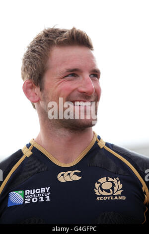 Rugby Union - Nuova Scozia Kit Riprese Video - Murrayfield Foto Stock