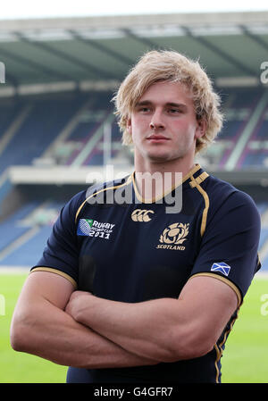 Rugby Union - Nuova Scozia Kit Riprese Video - Murrayfield Foto Stock