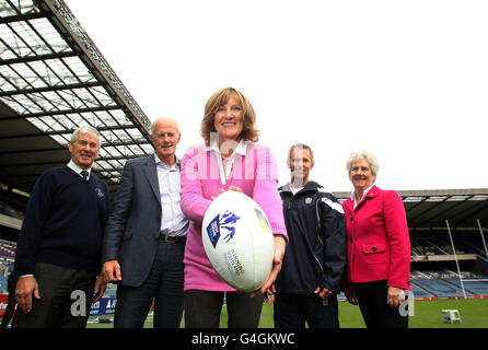 Rugby Union - Vincente Scozia Foundation Photocall - Murrayfield Foto Stock