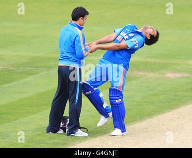 Cricket - Natwest Series - Prima giornata internazionale - Inghilterra v India - Chester-Le-Street Foto Stock