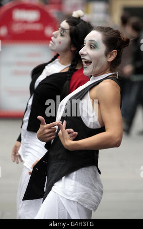 Edinburgh Fringe Festival Foto Stock