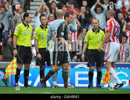 Calcio - Barclays Premier League - Stoke City v Liverpool - Britannia Stadium Foto Stock