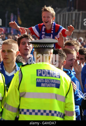 Calcio - Clydesdale Bank Premier League Scozzese - Rangers v Celtic - Ibrox Stadium Foto Stock