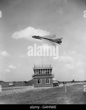 Forze armate - Royal Air Force - English Electric Lightning - Farnborough Foto Stock