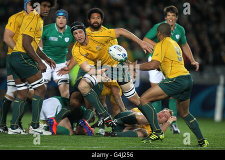 Rugby Union - IRB Rugby World Cup 2011 - Pool C - Australia v Irlanda - Eden Park Foto Stock