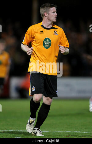 Calcio - Blue Square Premier League - Cambridge Regno v Ebbsfleet United - R I costi Abbey Stadium Foto Stock