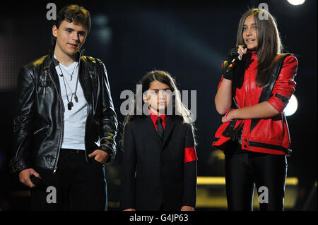 Michael Forever Tribute Concert - Cardiff Foto Stock