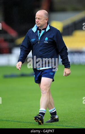 Rugby Union - Aviva Premiership - Saracens v Worcester Warriors - Vicarage Road. Richard Hill, allenatore dei Worcester Warriors Foto Stock