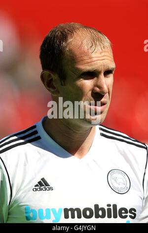 Calcio - Campionato di calcio Npower - Nottingham Forest v Derby County - City Ground. Gareth Roberts, contea di Derby Foto Stock