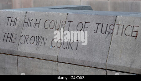 Crown Court stock Foto Stock