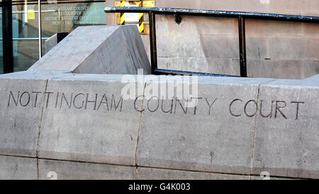 Crown Court stock Foto Stock