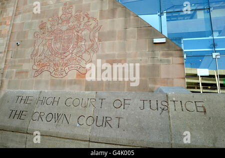 Crown Court stock Foto Stock