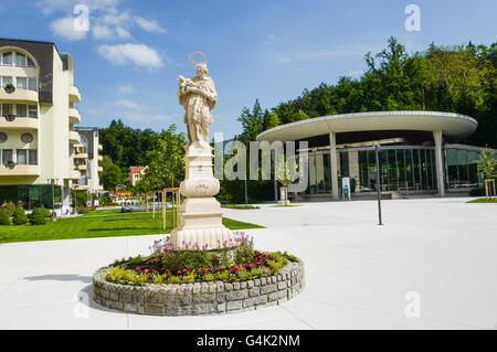 La piazza principale di Rogaska Slatina, Slovenia Foto Stock