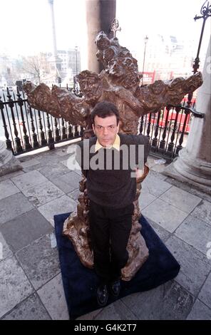 Cristo scultura/Doru Marculescu Foto Stock