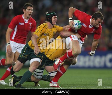 Il Rugby - Coppa del Mondo di Rugby 2011 - Bronzo Finale - Galles v Australia - Eden Park Foto Stock