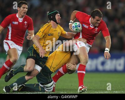 Il Rugby - Coppa del Mondo di Rugby 2011 - Bronzo Finale - Galles v Australia - Eden Park Foto Stock