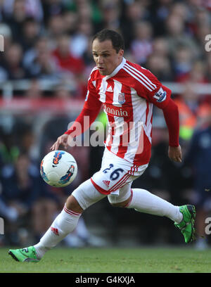 Calcio - Barclays Premier League - Stoke City v Fulham - Britannia Stadium. Matthew Etherington, Stoke City Foto Stock