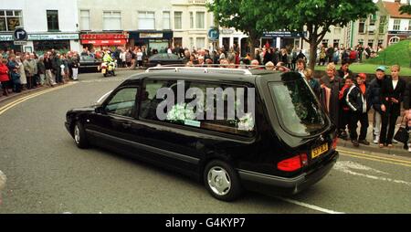 DANDO/corteo funebre 3 Foto Stock