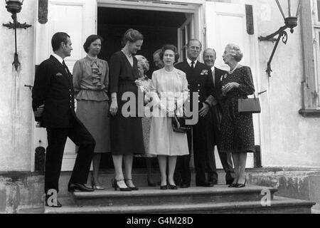 Royalty - Queen Elizabeth II Visita di Stato - Danimarca Foto Stock