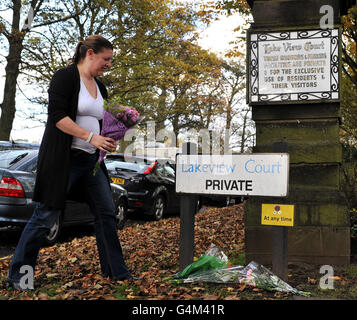 Sir Jimmy Savile muore Foto Stock