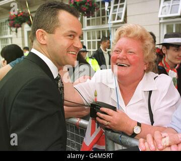 Royal Wedding/Paul Burrell Foto Stock