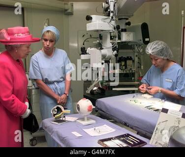 Regina/Moorfields Eye Hospital Foto Stock