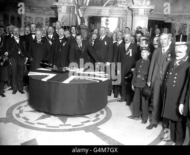 Sir Edward Carson/Ulster Alleanza Foto Stock