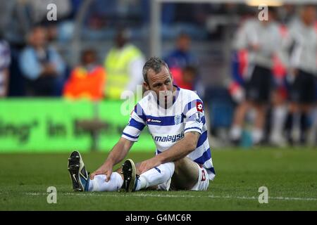 Calcio - Barclays Premier League - Queens Park Rangers v Chelsea - Loftus Road. Shaun Derry, Queens Park Rangers Foto Stock