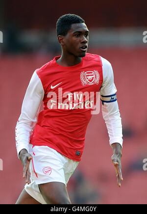 Calcio - under 18's friendly - Arsenal v Chelsea - Emirates Stadium. Elton Monteiro, Arsenale Foto Stock