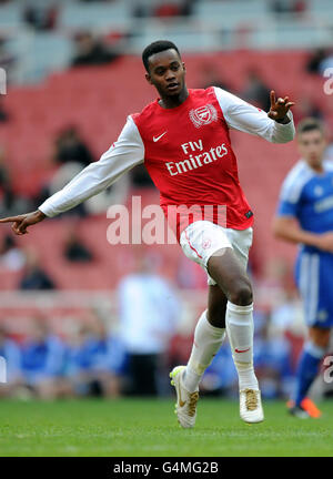 Calcio - under 18's friendly - Arsenal v Chelsea - Emirates Stadium. Zak Ansah, Arsenale Foto Stock