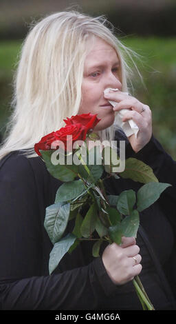 Helensburgh fire funerale Foto Stock