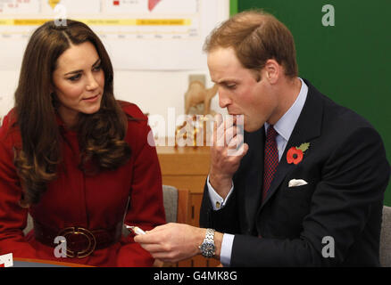 Il Duca e la Duchessa di Cambridge visitare la Danimarca Foto Stock