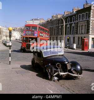 Automobilismo - vetture demolite funzione - Londra Foto Stock