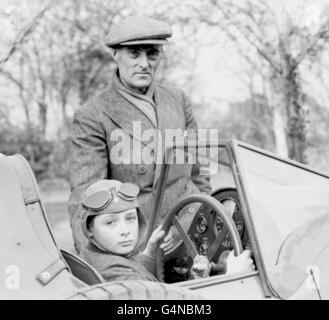 Sir Malcolm Campbell Foto Stock