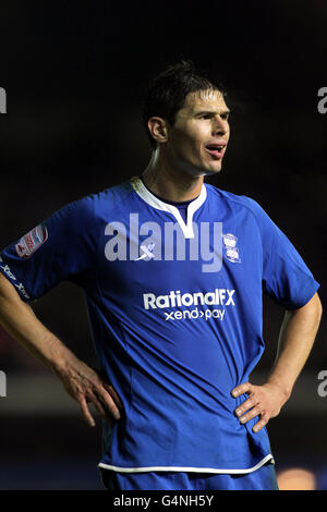 Calcio - campionato nazionale di calcio - Birmingham City v Burnley - St Andrews. Nikola Zigic, Birmingham Foto Stock