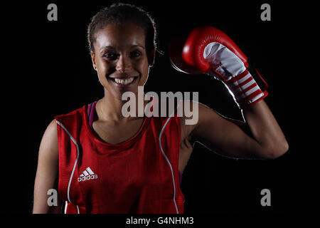 Olimpiadi - Londra 2012 Boxing e tavolo da ping pong Test Events Photocall - Excel Arena Foto Stock