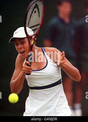 Wimbledon/Stevenson v Dokic Foto Stock