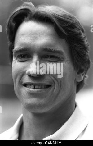 Film - Arnold Schwarzenegger - Londra Foto Stock