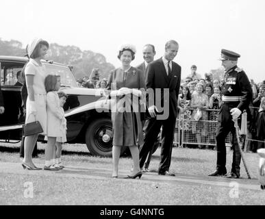 Politica - John F Kennedy British Memorial - Runnymede Foto Stock