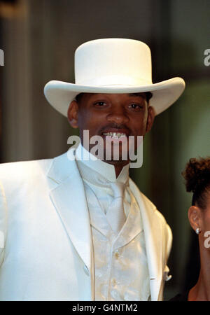 Will Smith partecipa alla prima cinematografica britannica di Wild Wild West, all'Odeon West End Cinema, Leicester Square, Londra. Foto Stock