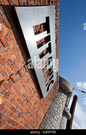 Titanic hotel in un convertito del xix secolo, magazzino parte della riqualificazione del centro storico di Stanley complesso Dock, Liverpool. Foto Stock