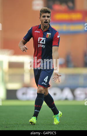 Calcio - Serie a - Genova v Lecce - comune Luigi Ferraris. Miguel Veloso, Genova Foto Stock