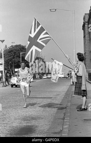 Atletica - 1970 British Commonwealth Games - Edinburgh - Uomini Maratona Foto Stock