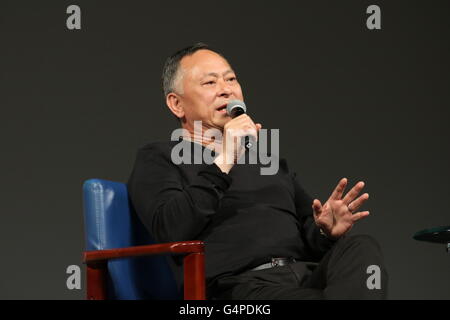 Pechino, Cina. 19 giugno 2016. Johnnie per rende discorso all Università di Pechino a Pechino in Cina il 19 giugno 2016. © TopPhoto/Alamy Live News Foto Stock