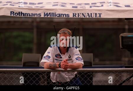 GRAN PREMIO DEL BRASILE. DICKIE STANFORD, TEAM MANAGER WILLIAMS Foto Stock