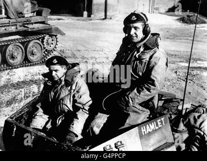 La guerra di Corea - Esercito Britannico - soldati - 1951 Foto Stock