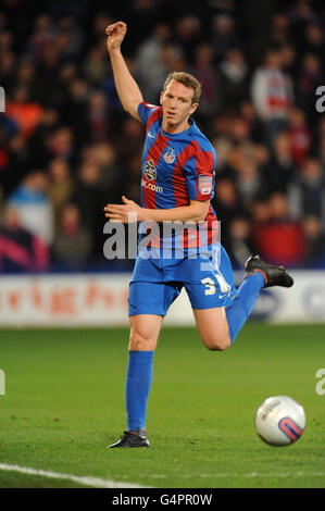 Calcio - Campionato di calcio Npower - Crystal Palace v Derby County - Selhurst Park. Peter Ramage del Crystal Palace Foto Stock