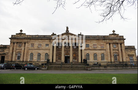 Azione di Crown Court. Vista generale di York Crown Court, York. Foto Stock